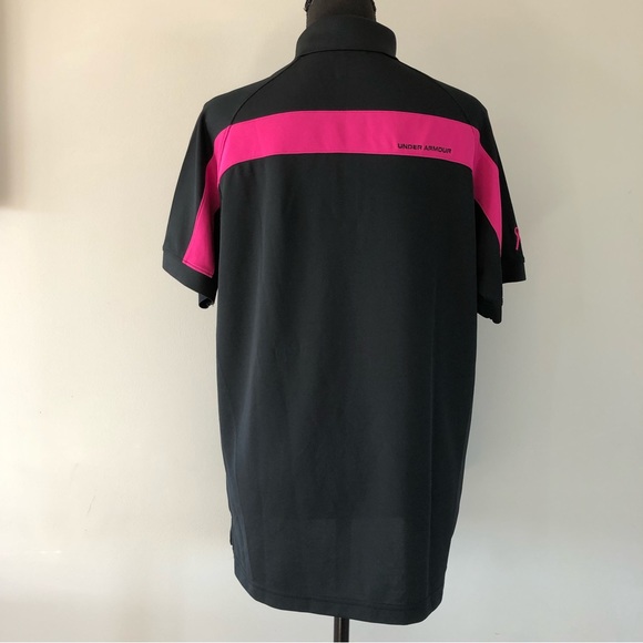 Women’s Under Armour Breast Cancer Awareness Polo shirt size M - Picture 5 of 10